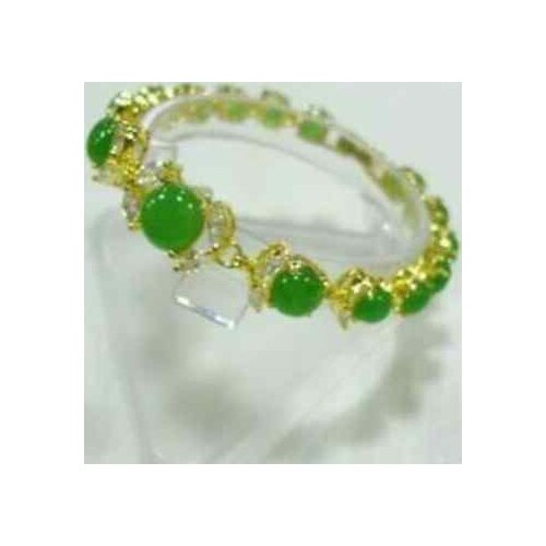 MARVELOUS NATURAL GREEN jewerly BRACELETS> free shipping jade