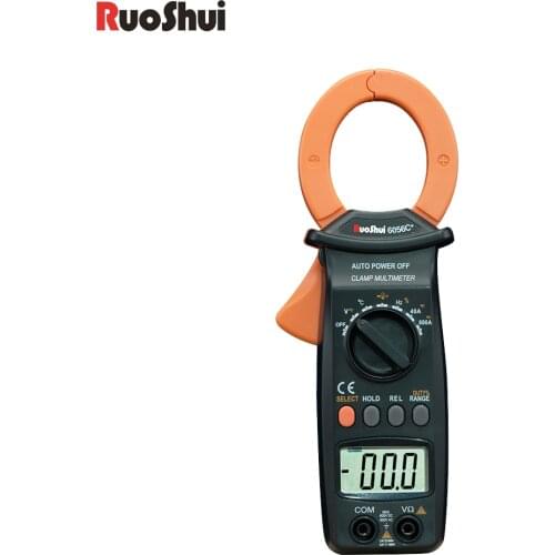 Digital Clamp Multimeter Pinza Amperimetrica AC/DC Current True RMS High Precision Capacitance Multimetro with NCV Ohm Hz Tester
