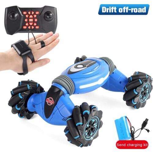 Remote Control Kids Toys Gesture Sensing Stunt 360° Rotation Toy Off-Road Drift Rotation Climbing Music Stunt Car For kids Gift