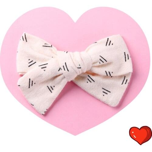 Cute Cotton Fabric Baby Pins Hair Bows For Baby Girls Hair Clip Headband For Children Barrettes Hair Accessories For Girls