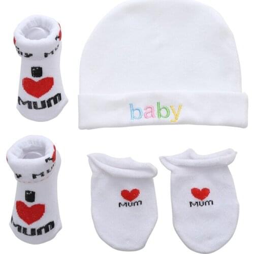 Baby Stuff Newborn Baby Socks Bow Princess Cute Baby New born Girls Boys Hat Socks set Photo Props Baby Shower