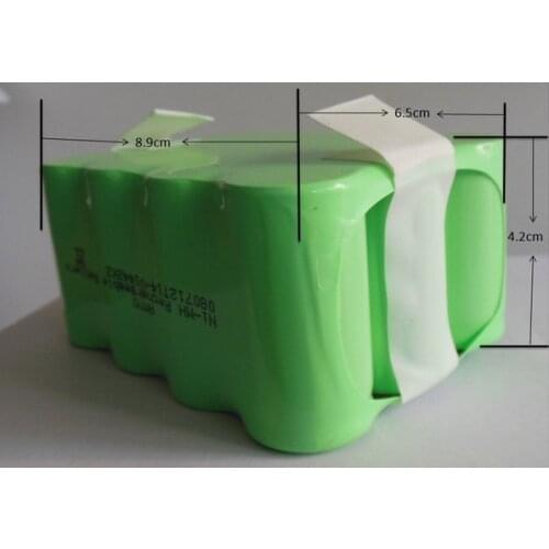 For Model A320, A325,A330,A335,A336,A337,A338,A590) Robot Vacuum Cleaner Battery, DC14.4V, 2200mAh, Ni-MH, 1pc/pack