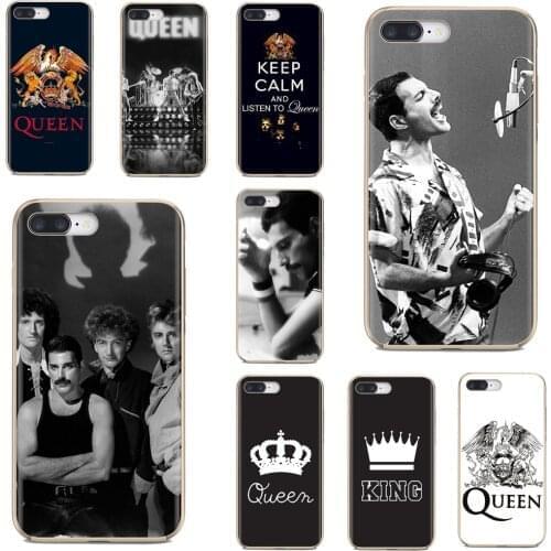For Samsung Galaxy J1 J2 J3 J4 J5 J6 J7 J8 Plus 2018 Prime 2015 2016 2017 King Queen Freddie Mercury band Soft TPU Silicone Case