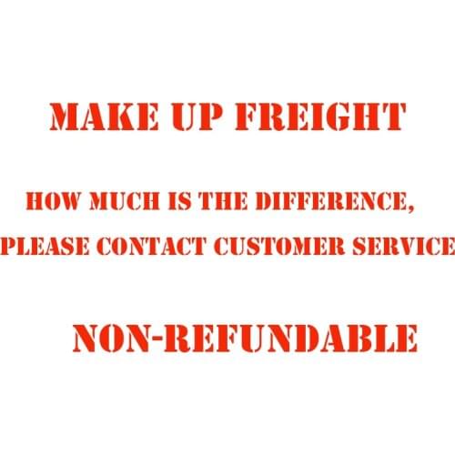 Make up freight/Make up the difference