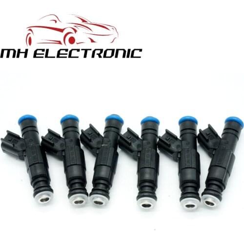 MH Electronic 6 Pieces/lot 0280155784 Fuel Injector For Jeep Cherokee Grand Cherokee Wrangler 4.0L 1999 To 2004