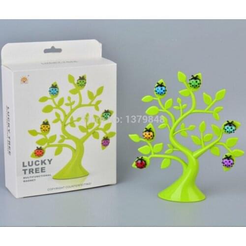 LUCKY TREE MULTIFUNCTIONAL MAGNET Coccinella septempunctata refrigerator