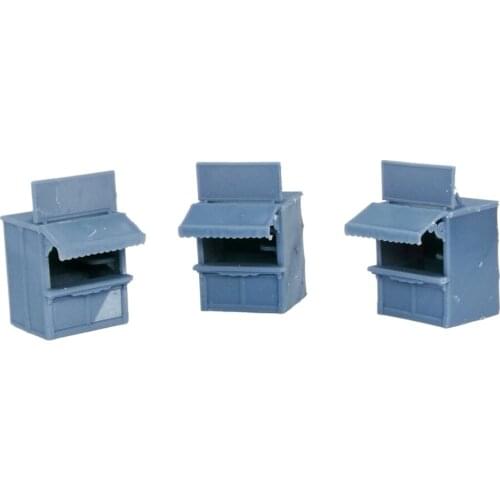 Outland Models Military Scenery Structure Street Kiosk Set 1:64 S Scale
