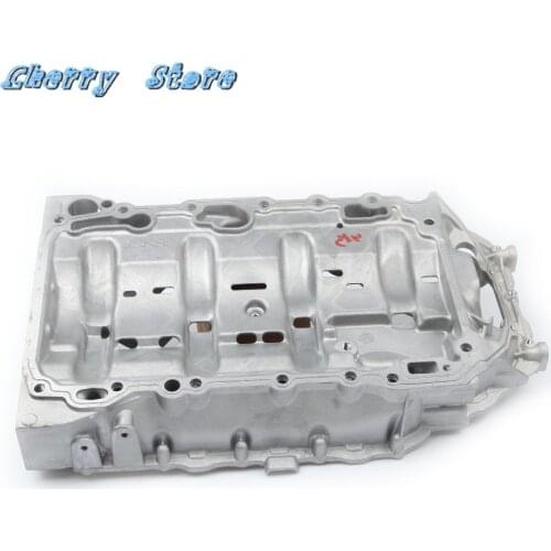 NEW 06J 103 603 T Aluminum Engine Crankcase Upper Oil Pan For VW Golf Jetta Passat Audi A3 Q3 TT Skoda Seat 1.8L BZB 2.0T CCTA