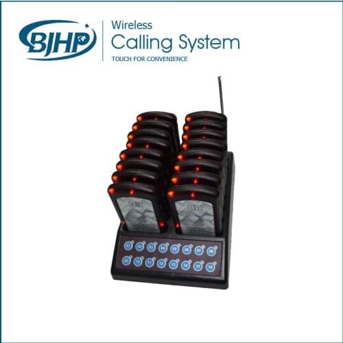 Customer paging system 1 keyapd with 16 mini pagers