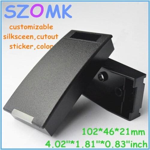 Plastic box enclosure electronics control box (10 pcs) 102*46*21mm distribution box plastic housing szomk project box