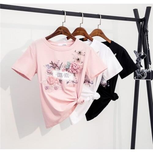 Женские топы и футболки QEWSDRFG China At AliExpress