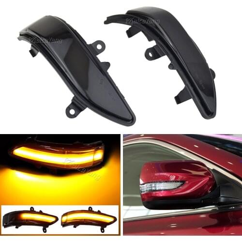 LED Dynamic Turn Signal Rearview Side Mirror Blinker Indicator Light Lamp For Subaru Forester Outback Legacy Tribeca Impreza