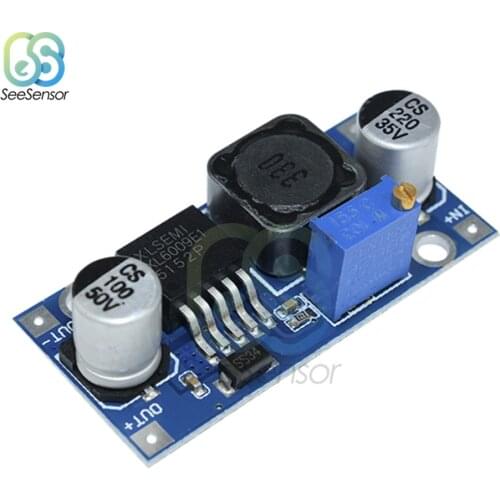 XL6009 DC-DC Booster Module Step-up Power Supply Module Boost Buck Converter Adjustable Output Super LM2577 DIY Electronic