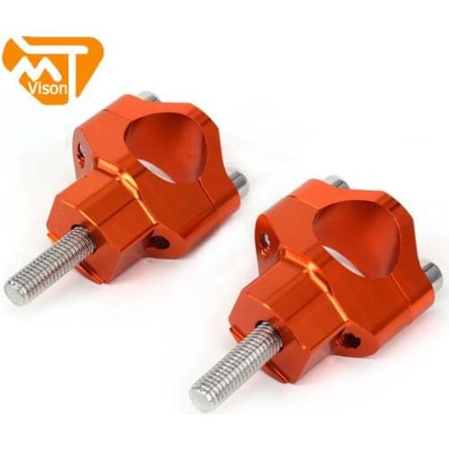 28MM Motorcycle Handlebar Riser Bar Clamp Mount For KTM SX SXF SXS EXC EXCF XC XCF 150 250 350 450 525 530 BETA