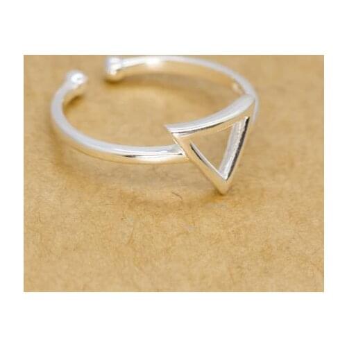 Punk Triangle Rings For Women Girls Fashion Irregular Finger Rings Gift 2021 Female Jewelry Party