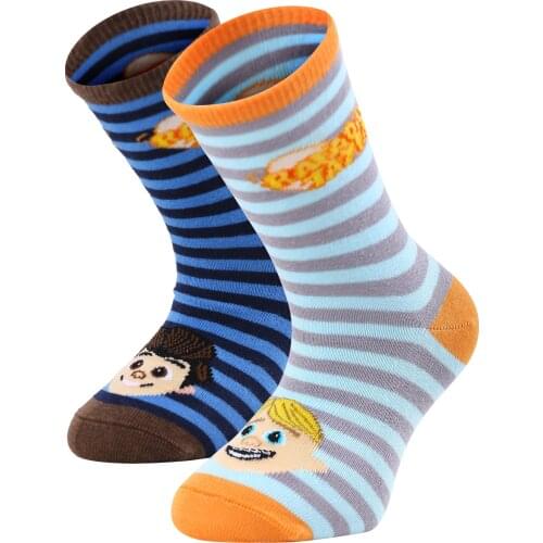 2 Pair Children Cotton Boys Original Rafadan Tayfa Kids Socks For Boy