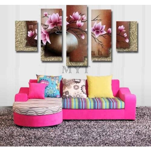 2020 Sale New Oil Cuadros Posters And Prints Painting Art Abstract Color Home Decoration Five Paintings Without Postage Myt-25
