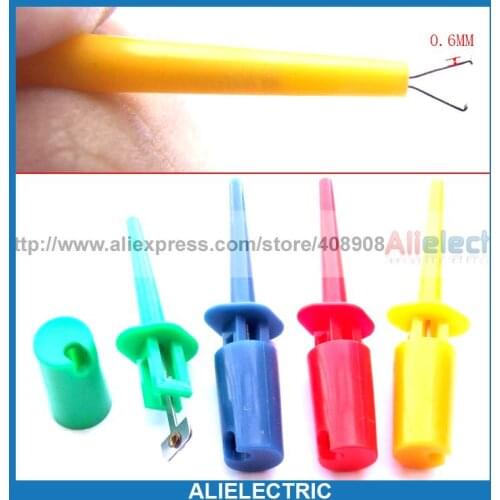 5 Pcs Probes IC SMD Test Hook Pliers DIY for Multimeter
