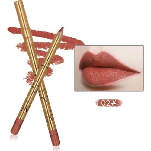 8PCS Matte Lipstick Pencil Lip Liner Lip Gloss Lipstick Makeup Contour Matte Lasting Lipliner Balm Makeup Cosmetics TSLM1