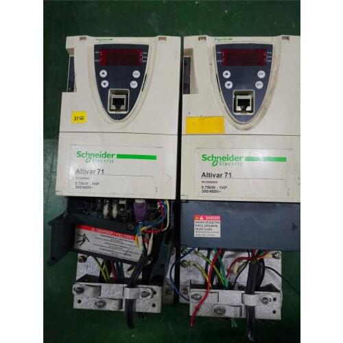 ATV71H075N4Z 0.75KW 380V inverter , used one , 90% appearance new , test goods , free shipping