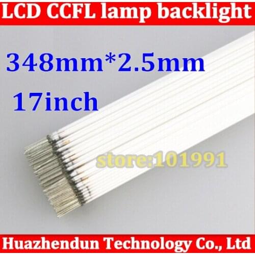 Free Shipping 10PCS/LOT 348mm * 2.4mm/2.5MM 17" square CCFL tube Cold cathode fluorescent lamps LCD Backligh