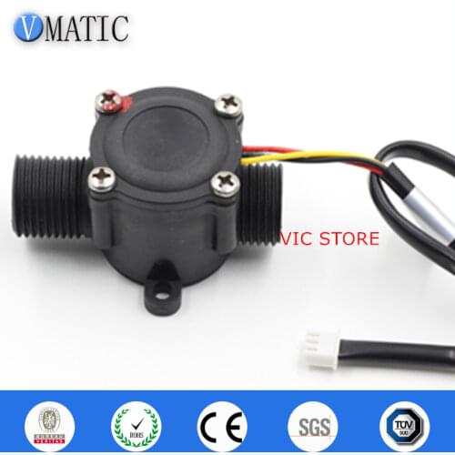 Free Shipping Hall Sensor Measure The Liquids Electronic Water Micro Liquid Flow Sensor VCA168-8