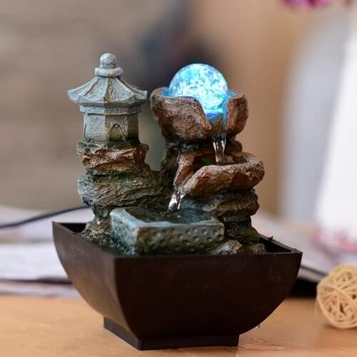 Fountain Crafts Home Garden Decoration Water Fountain Creative Gift