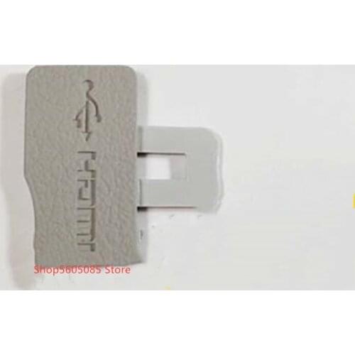 For Canon EOS M50 Kiss M SLR USB Cover HDMI Rubber Interface Door Port Lid Cap White NEW Original