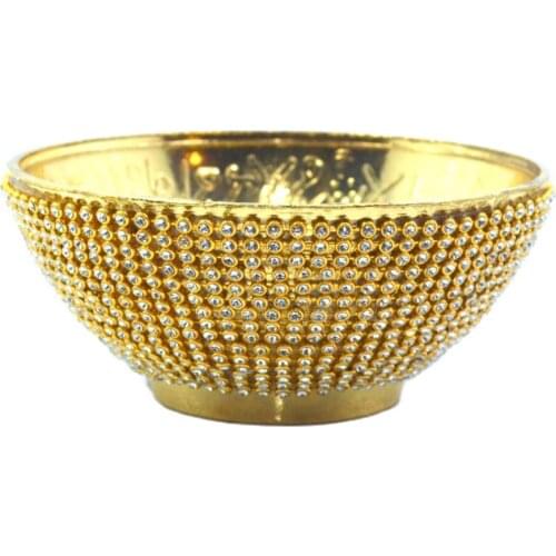 Allah Islamic Zamzam Bowl Arabic Stonework Juice Sherbet Drink Home Nuts Chocolate Candy High Quality Gift European Modern