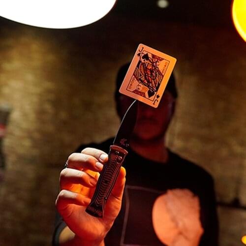 Stab Happy (Gimmicks) by Abstract Effects Close Up Performer Beginner Magic Tricks Illusions Street Magic Props Magician Fun