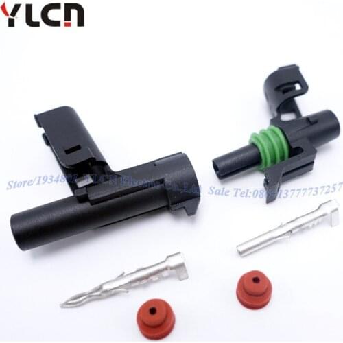 Wholesale Free Shipping 1 Pin Way 1 Set High Quality Waterproof Electrical Connector Plugs For Automotive
