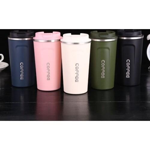 Suitable for Office Use Coffee Cup Vacuum Cup Double Vacuum 304 Stainless Steel Inner Business Gift Vacuum Cup