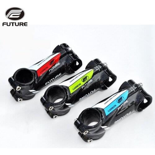 Full carbon fibre bicycle stem alloy cover 10 degrees 31.8 * 70 - 130 mm mountain road bike stem bicicleta parts 3 colors