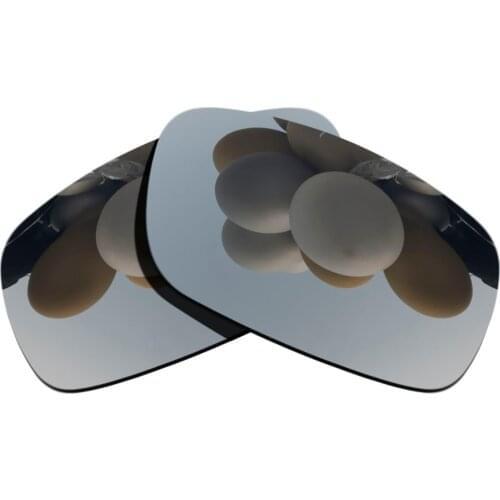 Polarized Sunglasses Replacement Lenses for-Canteen 2006 Frame - Silver