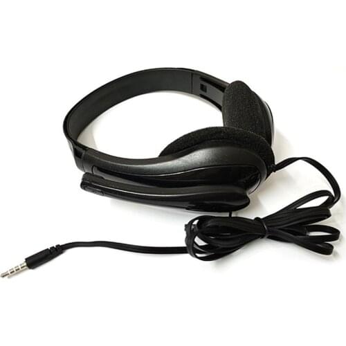 3.5mm Wired Stereo Gaming Headset Noise Canceling Lightweight Headphone with Mic Noise Cancelling Headphones
