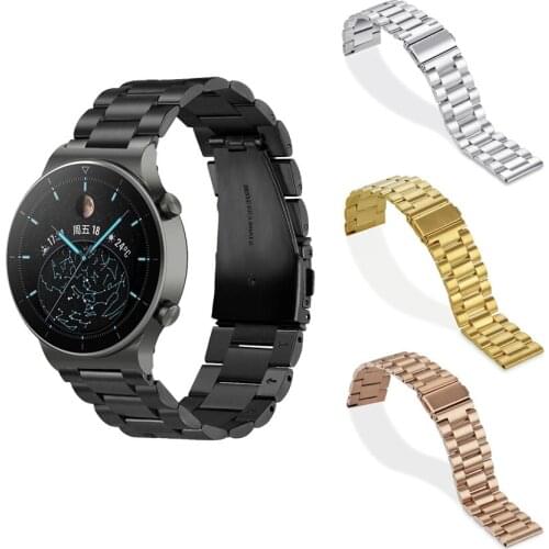 Wrist Strap for Huawei Watch GT 2 Pro Stainless Steel Watch Band Bracelet for Huawei GT2 46mm Strap Wristband for Honor GS Pro