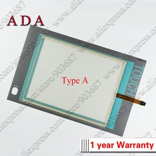 Touch Screen Panel Glass Digitizer for 6AV7822-0AA00-1AC0 3.3mm Thickness and Front Overlay (Protective Film)