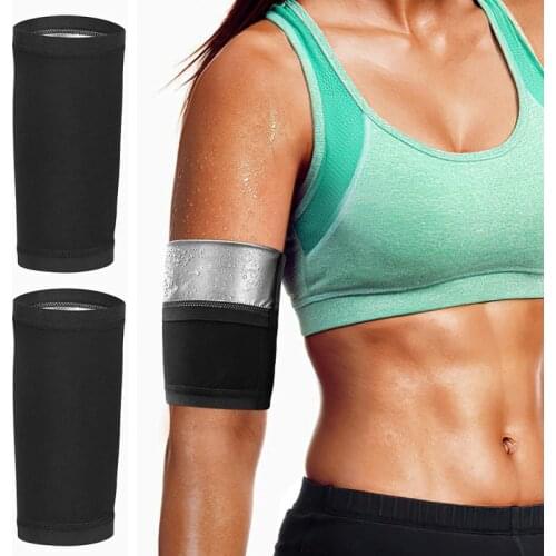 Sport 1 Pair 's Arm Shaper Sports Sauna Arm Sleeves With Sweaty Shaping Trimmer Sweaty Arm Sleeves Oversize 4XL/5XL