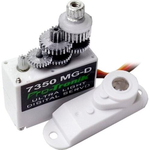 6Aircraft Parts PTK 7350 MG-D 5g ESP E3P Indoor Micro RC Aircraft Digital Servo Helicopter Metal Gear
