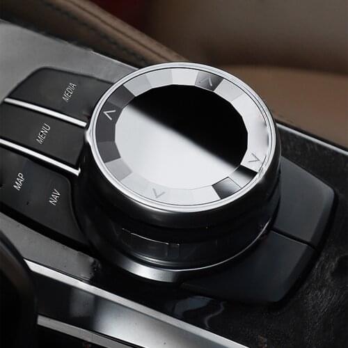 Car Multi Media Knop Cover Crystal Vehicle Middle Knob 7 Keys Auto Multimedia Knop Knop Cover Voor for BMW 1 3 4 5 Serie F20 F21