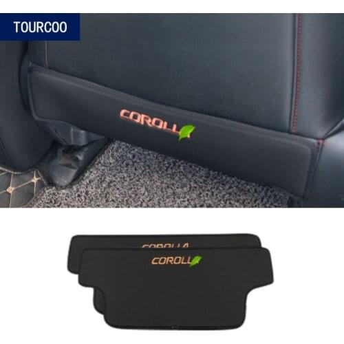 Car Styling Seat Back Anti-kick Pad for Toyota Camry 08-20 Seat Protective Cover