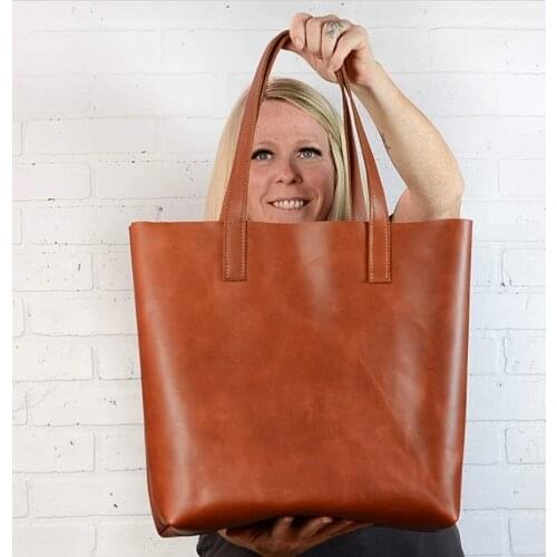 Large Capacity Tote Women Bag Designer Casual Soft Pu Leather Womens Handbag Vintage Big Shopper Shoulder Bags for Women 2021