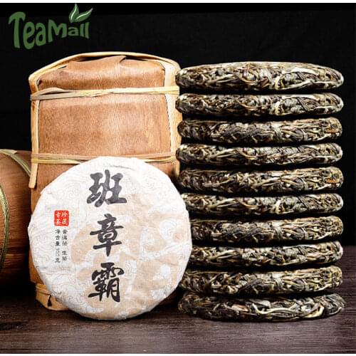 2019 Raw Puer Chinese Tea Spring Tea "ban Zhang Ba" Sheng Puer Chinese Tea Mini Tea Cake 100g