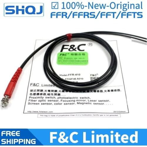 Original F&C Optical fiber sensor M3 M4 M6 FFR FFRS FFT FFTS series -310 -320 -410 -420 -610 -620 100%-new-original