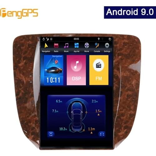 GPS Navigation for GMC Yukon 2007-2011 DVD Player Multimedia Headunit Android 9.0 Tesla Vertical Screen Built-in DSP Carplay PX6