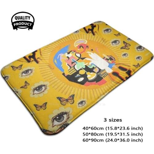 Faces Of Mac Comfortable Door Mat Rug Carpet Foot Pad Album Music Miller Song Vintage Rapper Cover
