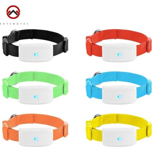 Mini Pet GPS Tracker Dog Cats Waterproof GPS Locator Pet Tracking Device WIFI Locator 400hours Standby Free App Web TK911