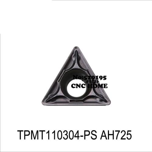 Original TPMT TPMT110304 TPMT110304-PS TPMT110308-PS AH725 Turning Tools tungsten carbide insert CNC Lathe Cutter Tools