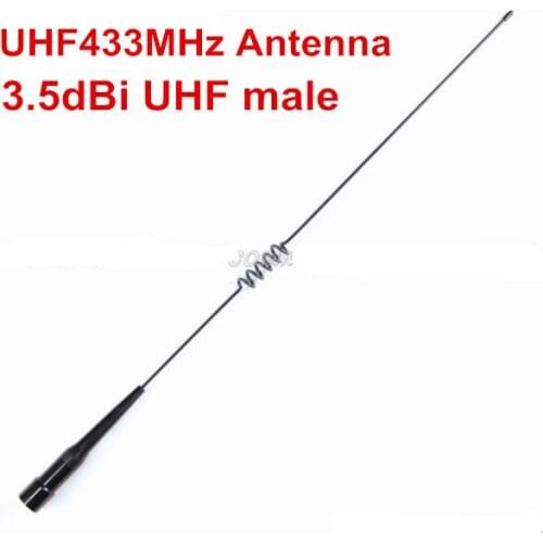 OSHINVOY UHF433MHz mobile radio antenna vehicle radio UHF433M whip antenna UHF435M car mobile whip antenna 3.5dBi