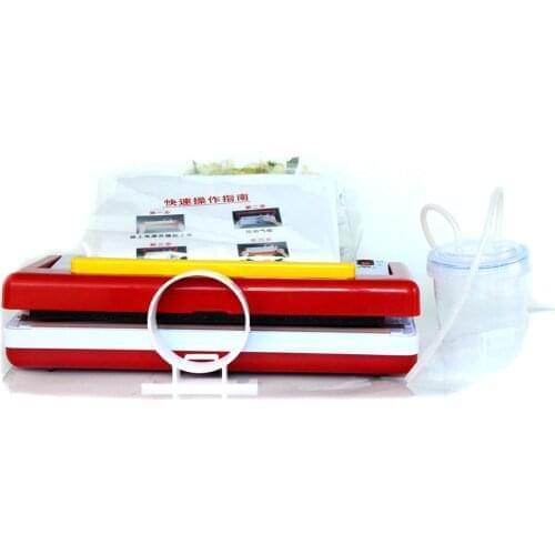 Food Vacuum Sealing Machine Can Wet and Dry Fresh Frozen Bakery Packing Sealer Sealing Bags Appliances DZ-280/2SE Piece 150w